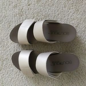 Beige sandals